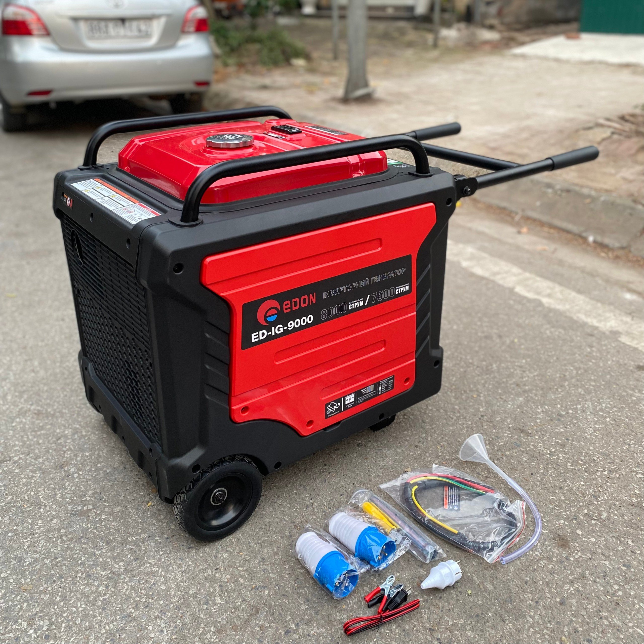 Máy Phát Điện Chạy Xăng 8Kw Edon ED-IG-9000 Siêu Cách Âm