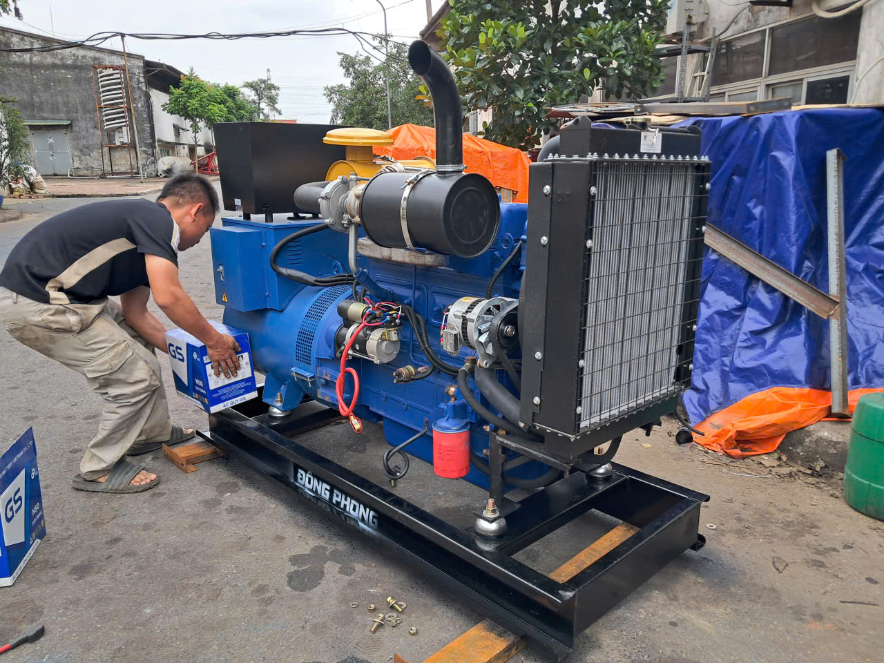 Máy Phát Điện Đồng Bộ 75Kw 3 Pha