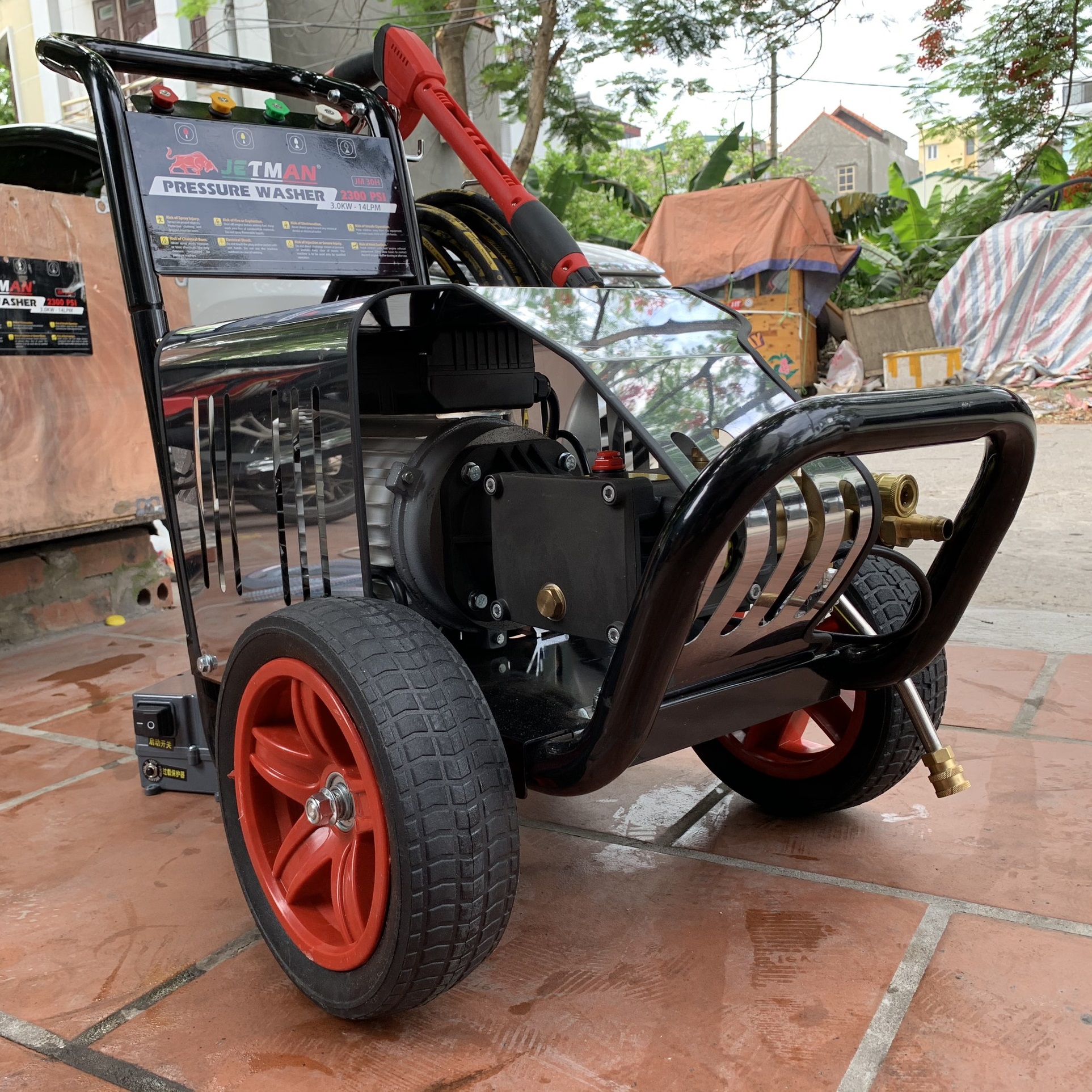 Máy rửa xe cao áp 3Kw Jetman JM30H