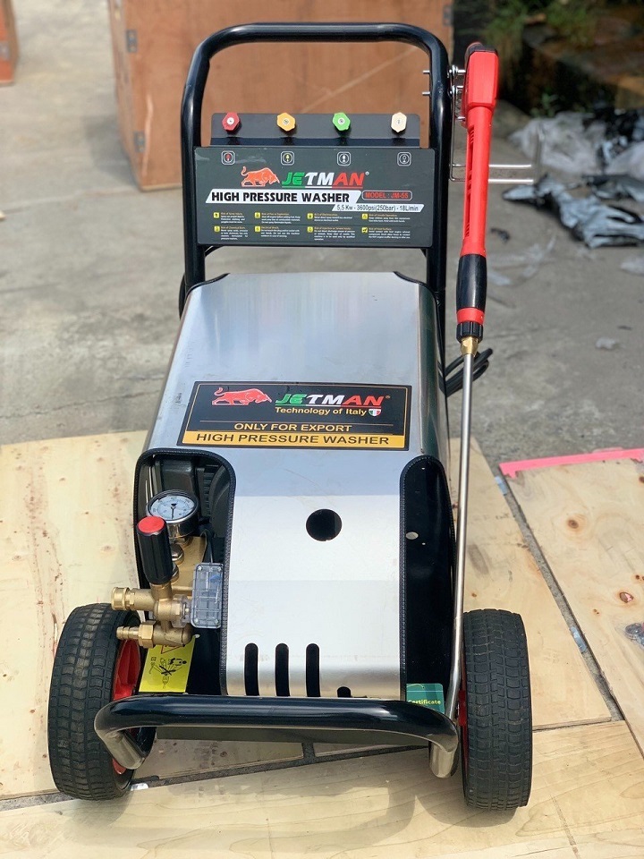 Máy rửa xe cao áp 5.5Kw Jetman JM55