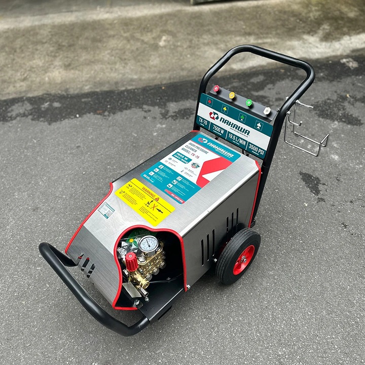 Máy rửa xe cao áp 7.5kw Nakawa TX-75 piston sứ