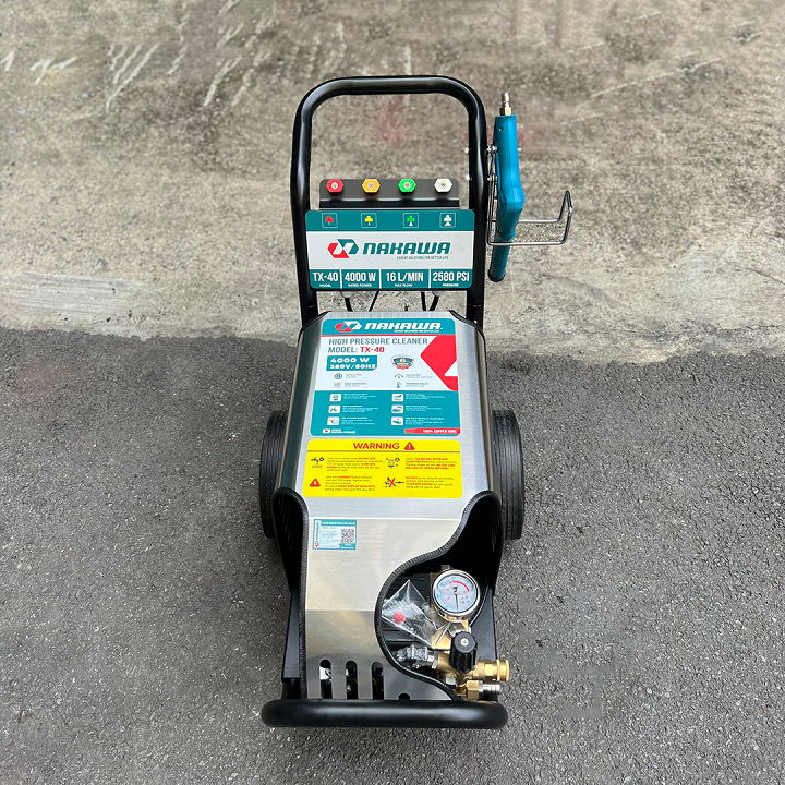 Máy rửa xe cao áp 4kw Nakawa TX-40 piston sứ