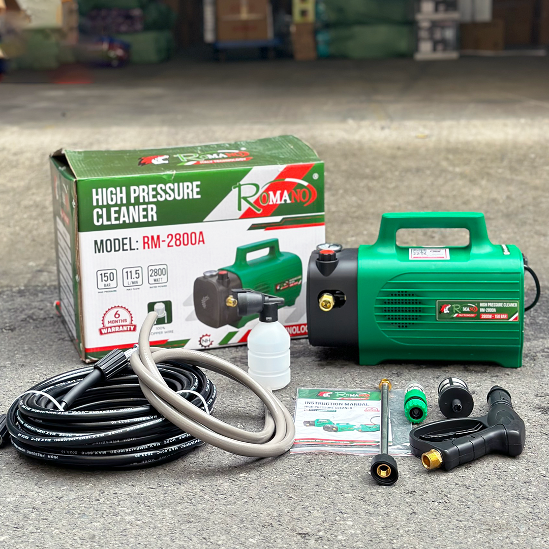 Máy Rửa Xe Romano 2800W RM-2800A Có Chỉnh Áp