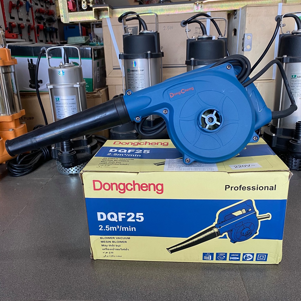 Máy Thổi Bụi Dongcheng DQF25 480W