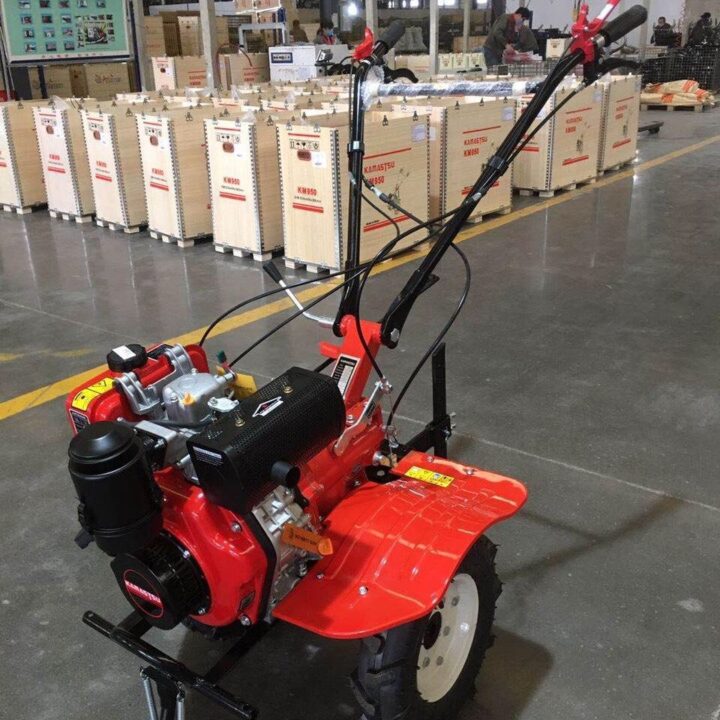 Máy xới đất chạy dầu 186F Kamastsu KM986H có chuyển hướng