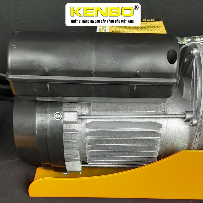 Tời Điện Mini 2000W Kenbo PA1200-12M Tải 600 - 1200 KG