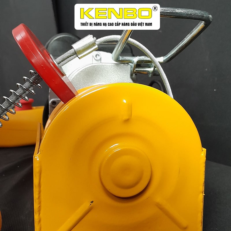 Tời Điện Mini 1800W Kenbo PA1000-40M Tải 250 - 500 KG