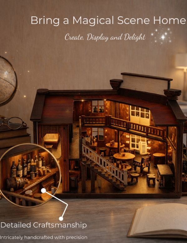 Mô hình Halom Western Town DIY