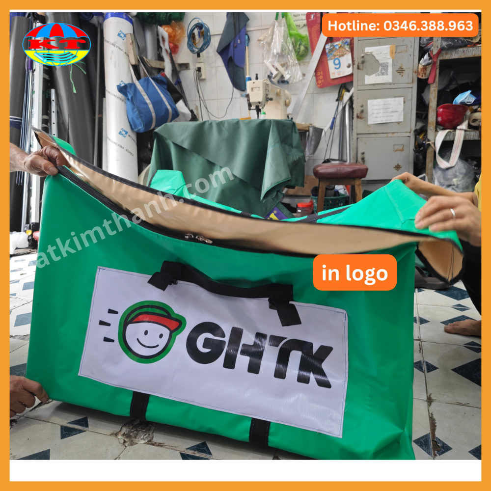 Túi Bạt Dày Đựng Hàng Theo Yêu Cầu