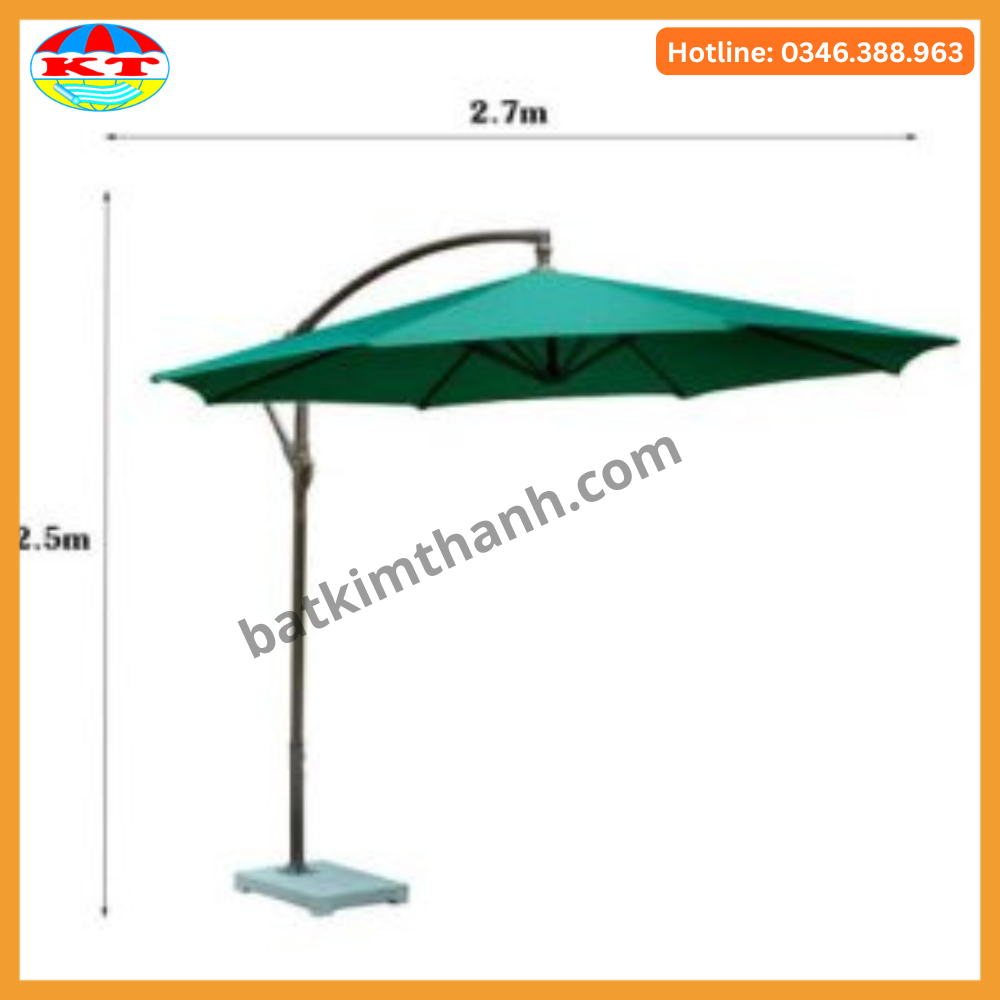 Ô Lệch Tâm Tròn 3M Ngoài Trời