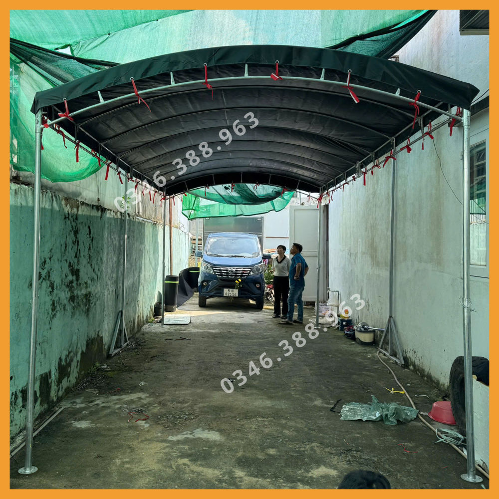 Nhà Mái Vòm Thoát Nước Lắp Ghép