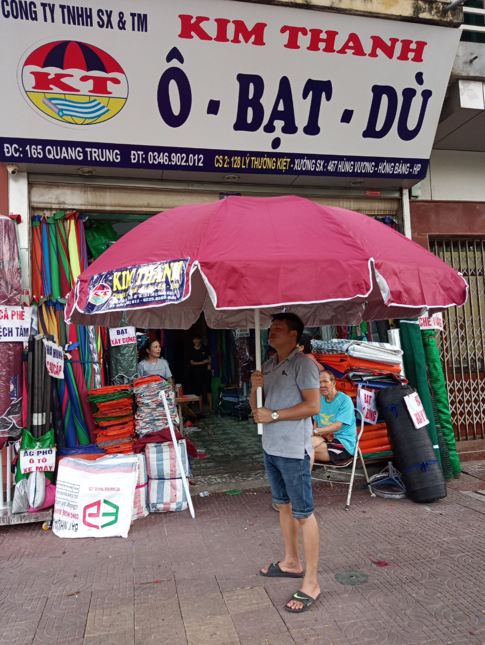 Ô Tròn Che Mưa, Che Nắng (Ô Dân Dụng)