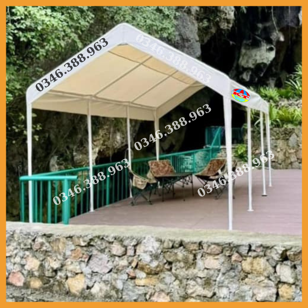 Nhà Bạt Chữ A Cố Định 3M x 3M, 3M x 4M, 3M x 5M, 3M x 6M, 4M x 8M