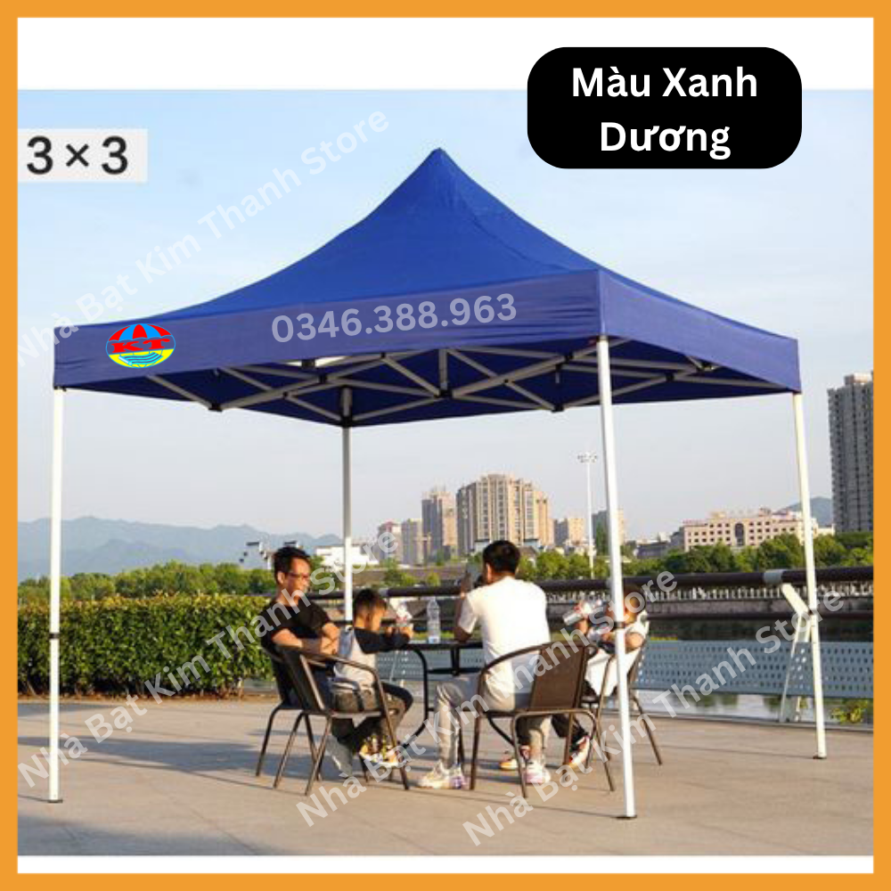 Nhà Bạt Gấp Gọn 3M x 3M