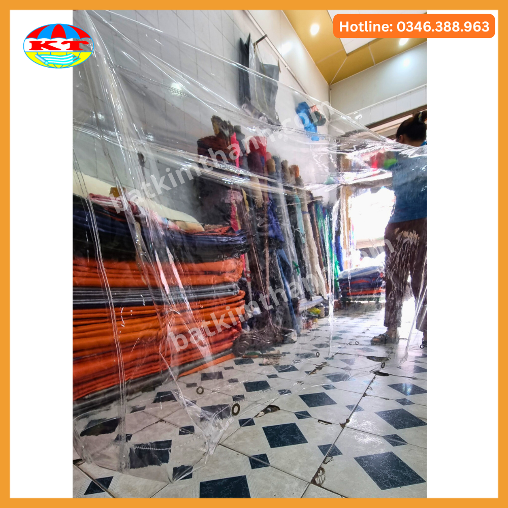 Áo Phủ Xe Máy Trong Suốt