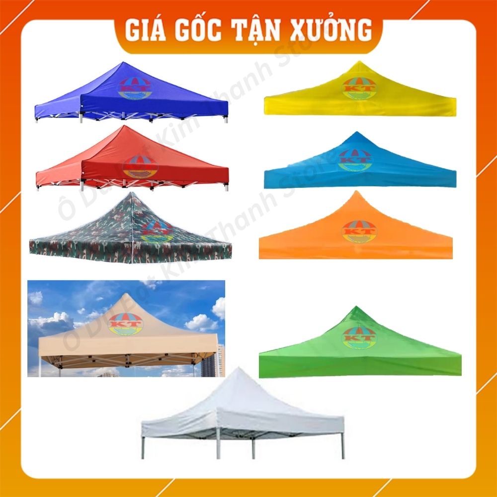 [Bạt Thay Thế] Tấm Bạt Mái Nhà Bạt 3M x 3M; 2,5M x 2,5M; 2M x 3M; 3M x 4,5M; 3M x 6M, 2M x 2M (chưa bao gồm khung xương)
