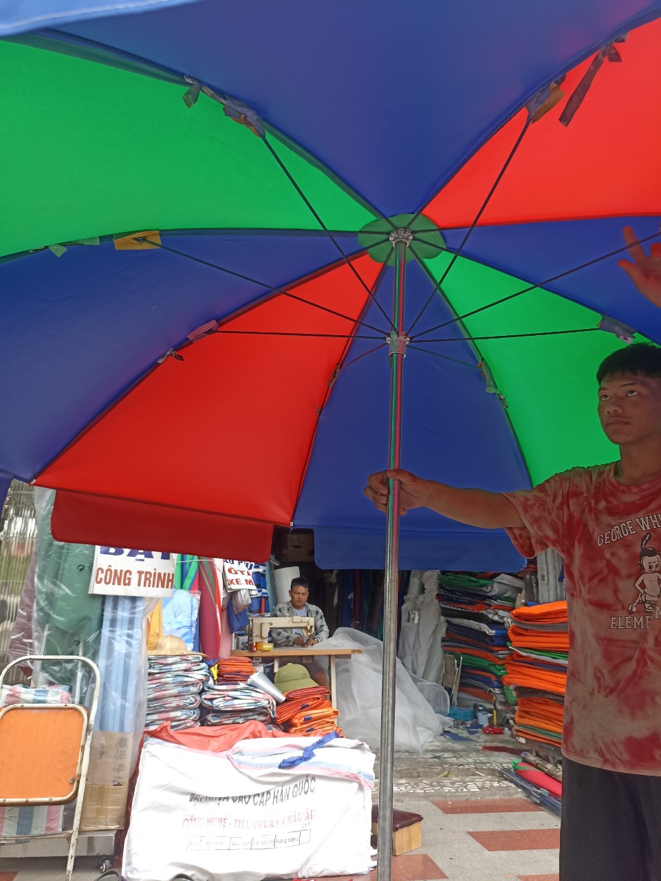 Ô Tròn Che Mưa, Che Nắng (Ô Dân Dụng)