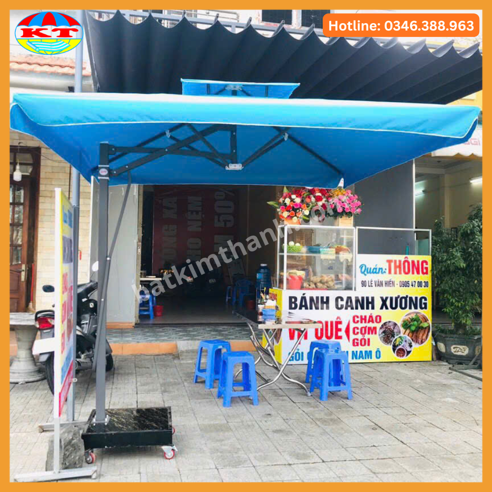 Ô Lệch Tâm Vuông Hợp Kim Nhôm (Gia Công)