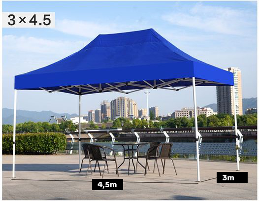 Nhà Bạt Gấp Gọn 3M x 4,5M
