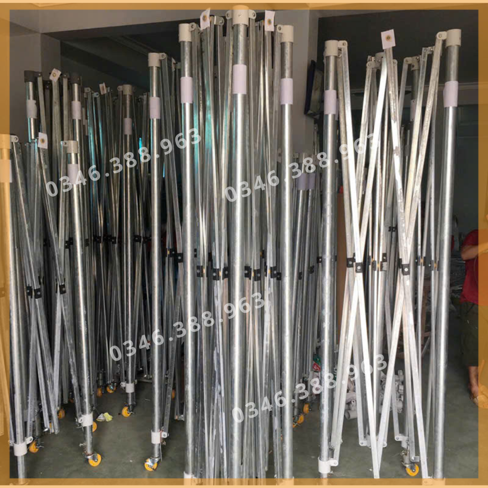 Nhà Bạt Thép Mạ Kẽm 3M x 3M