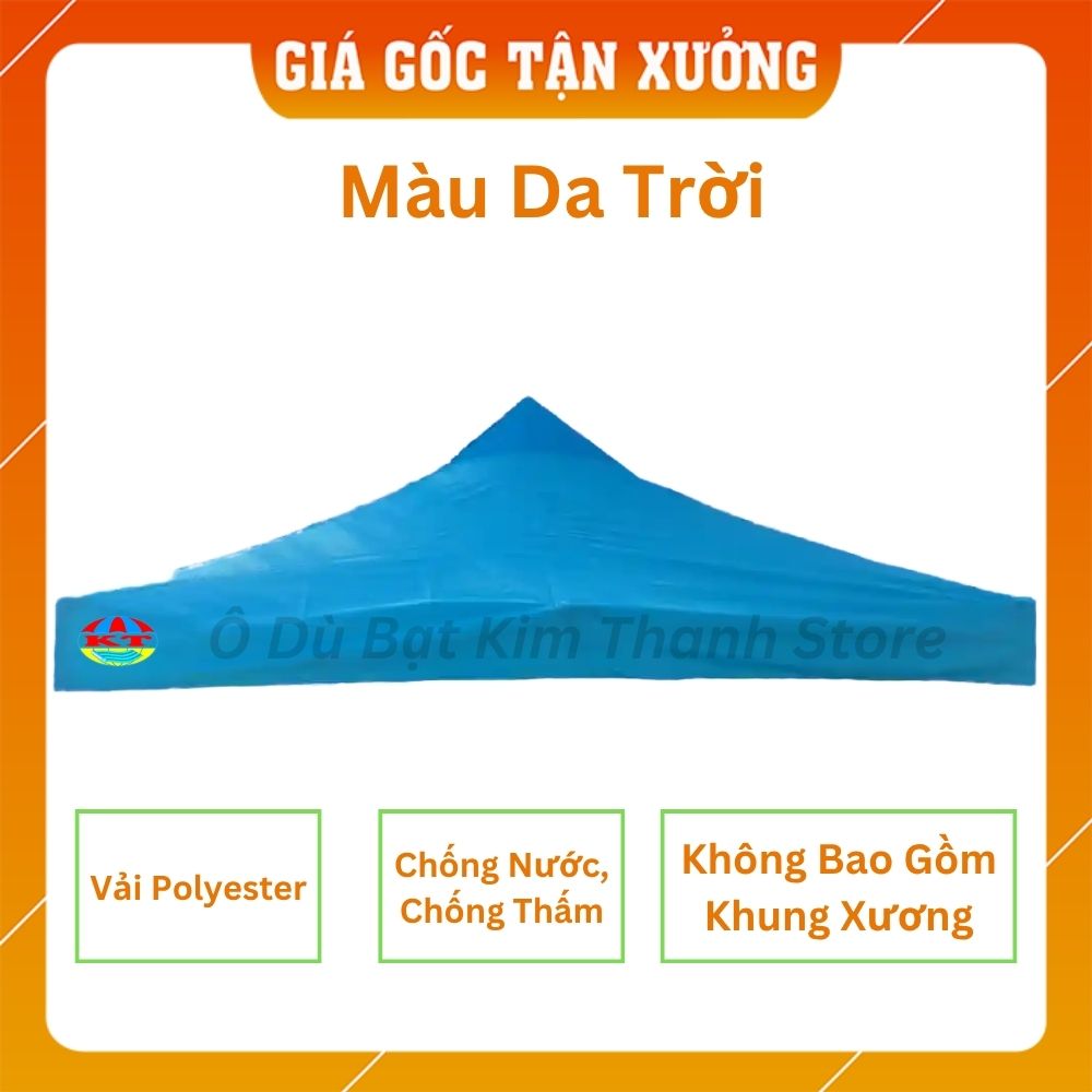 [Bạt Thay Thế] Tấm Bạt Mái Nhà Bạt 3M x 3M; 2,5M x 2,5M; 2M x 3M; 3M x 4,5M; 3M x 6M, 2M x 2M (chưa bao gồm khung xương)