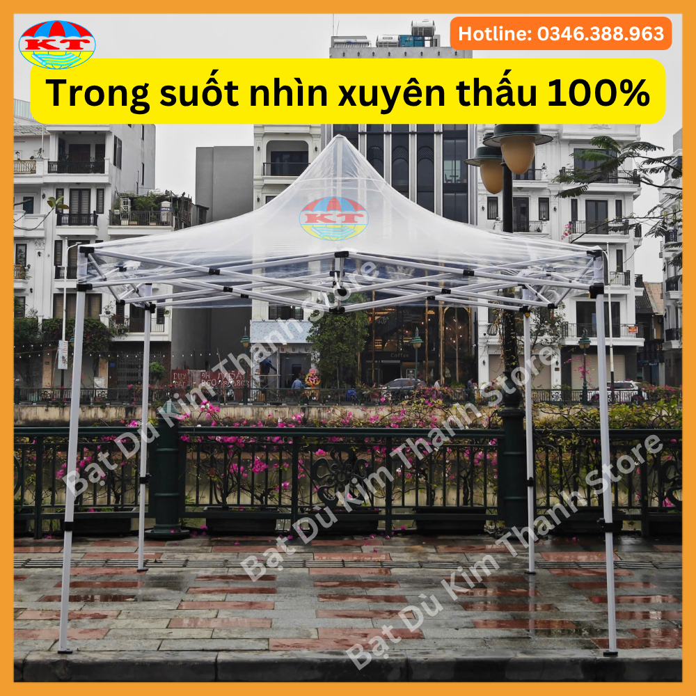 nhà bạt di động trong suốt