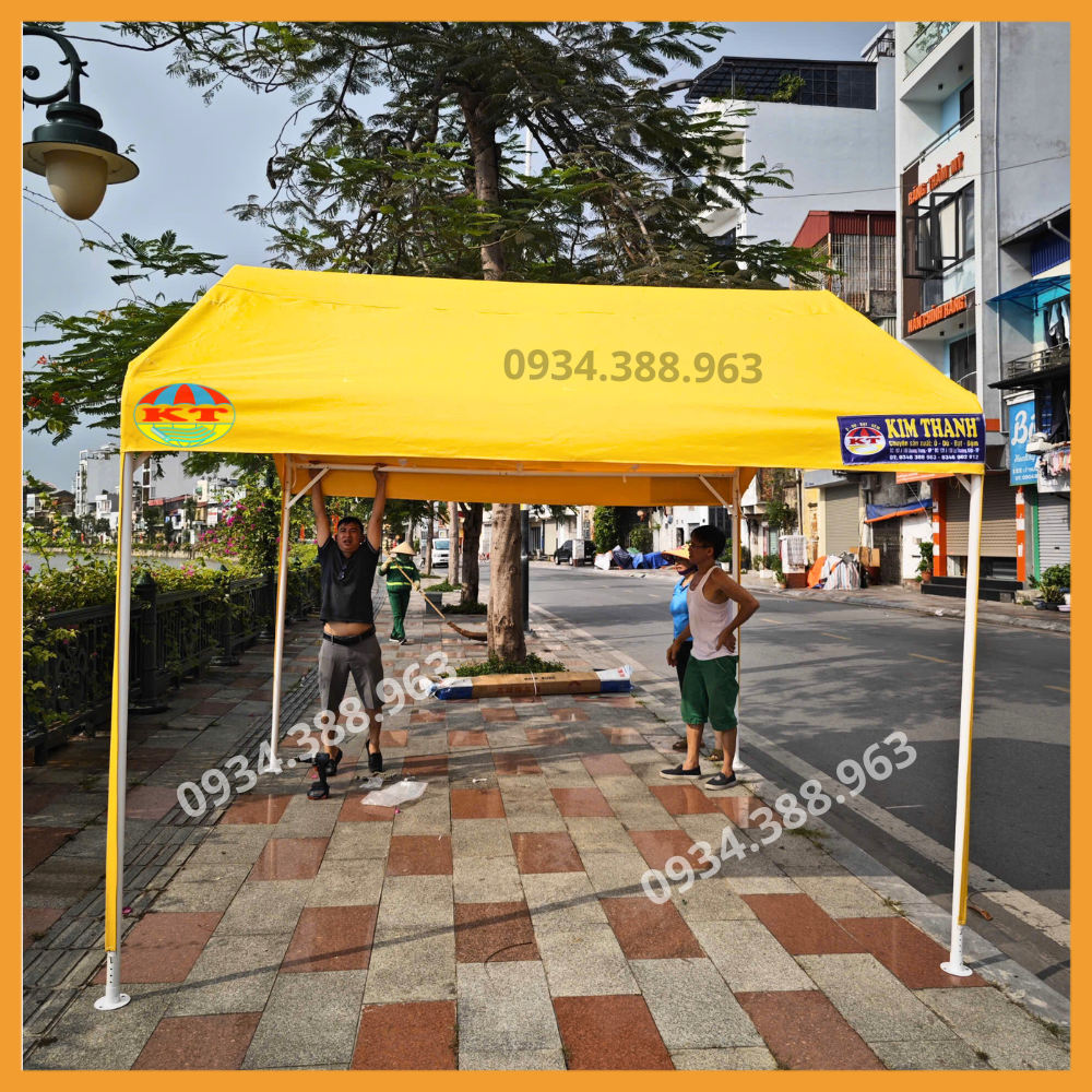 Nhà Bạt Chữ A Cố Định 3M x 3M, 3M x 4M, 3M x 5M, 3M x 6M, 4M x 8M