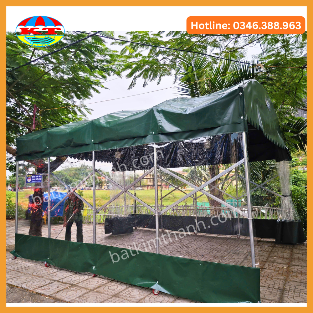 Nhà Bạt Dẫn Lối 4M x 8M ( Thi Công)