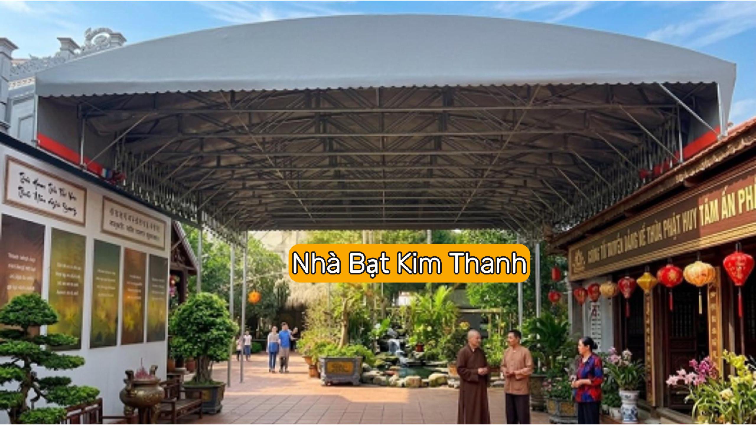 Nhà Bạt Dẫn Lối - Chạy Motor - Công Trình Dân Sự