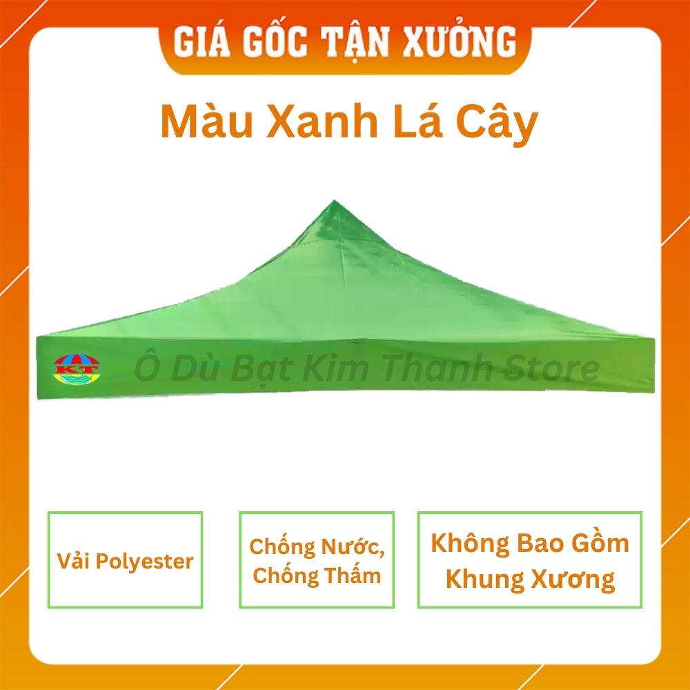 [Bạt Thay Thế] Tấm Bạt Mái Nhà Bạt 3M x 3M; 2,5M x 2,5M; 2M x 3M; 3M x 4,5M; 3M x 6M, 2M x 2M (chưa bao gồm khung xương)