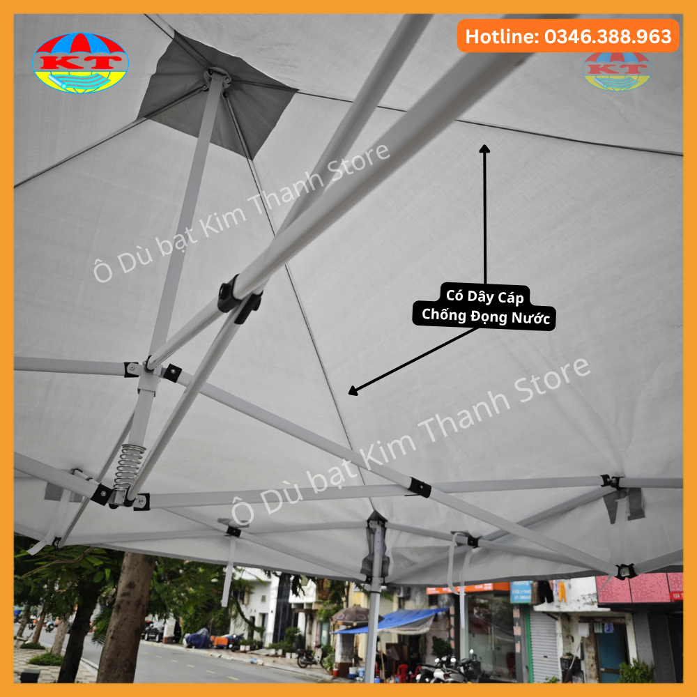 Nhà Bạt Mái Trắng Ghi Bằng Bạt Tú Phương