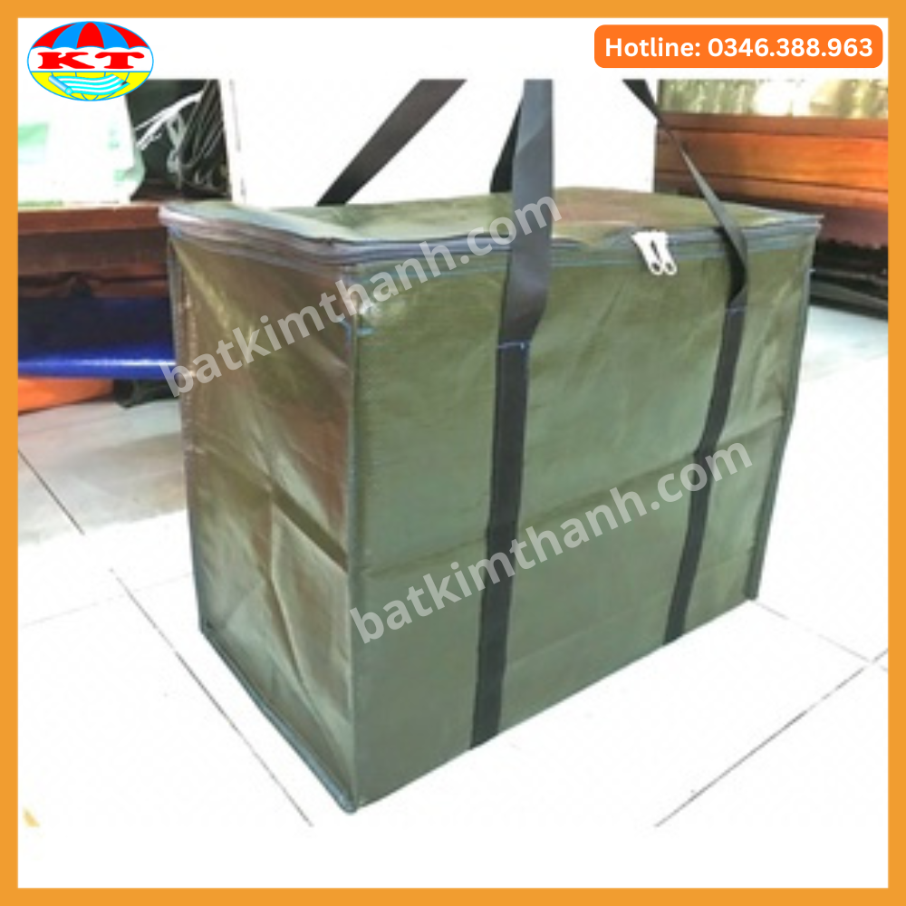 Bạt Dứa Xanh Rêu 2 Mặt