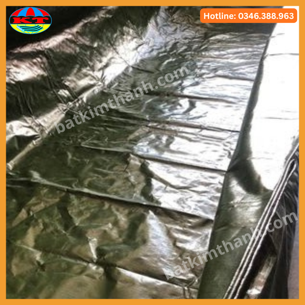 Bạt Dứa Xanh Rêu 2 Mặt