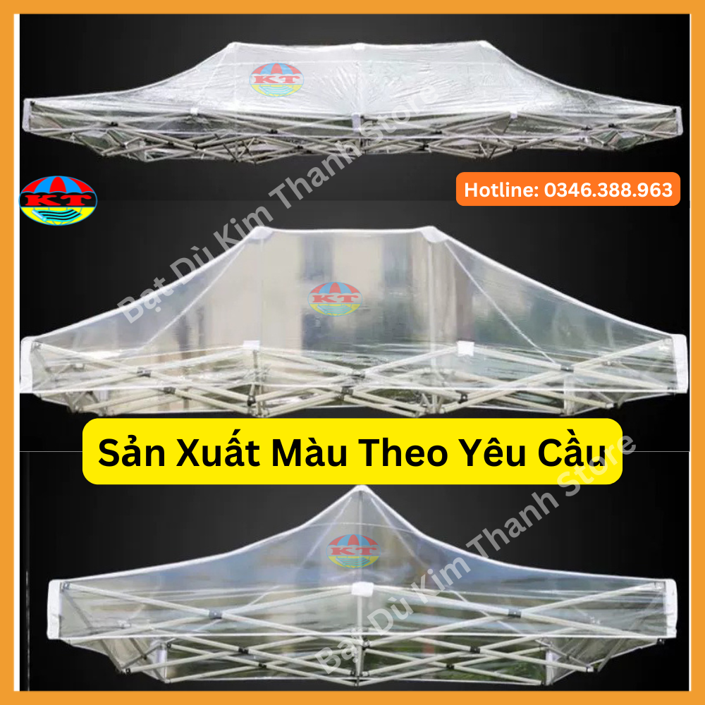 Nhà Bạt Gấp Gọn Trong Suốt