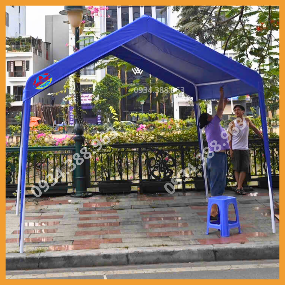 Nhà Bạt Chữ A Cố Định 3M x 3M, 3M x 4M, 3M x 5M, 3M x 6M, 4M x 8M