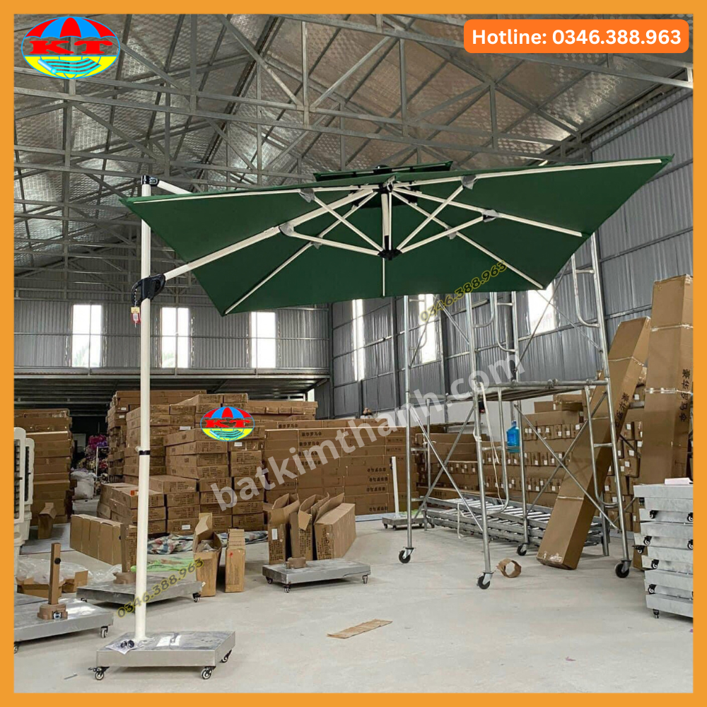 Ô Lệch tâm 2,5 x 2,5 xoay nghiêng kim thanh