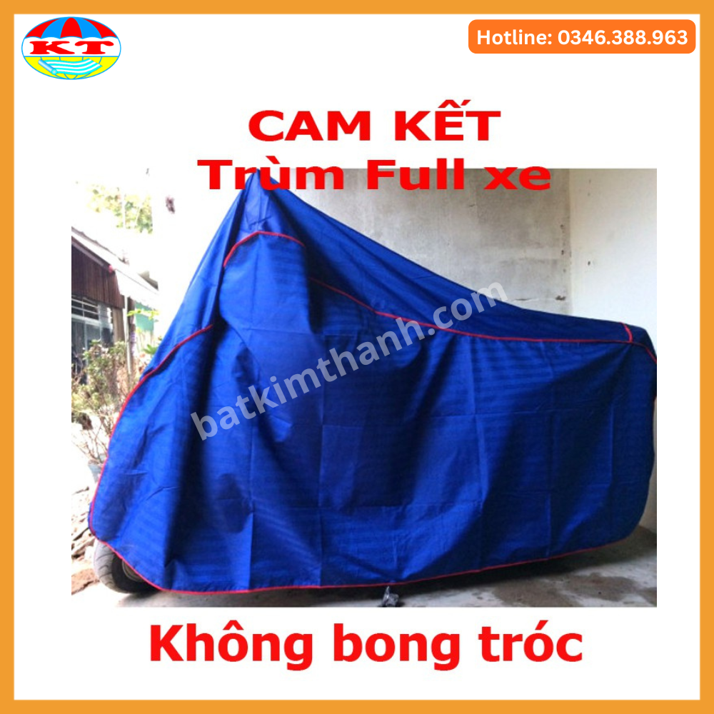 Áo Phủ Xe  Máy Vải Dày Cao Cấp