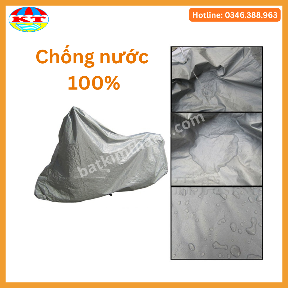Áo Phủ Xe  Máy Vải Dày Cao Cấp