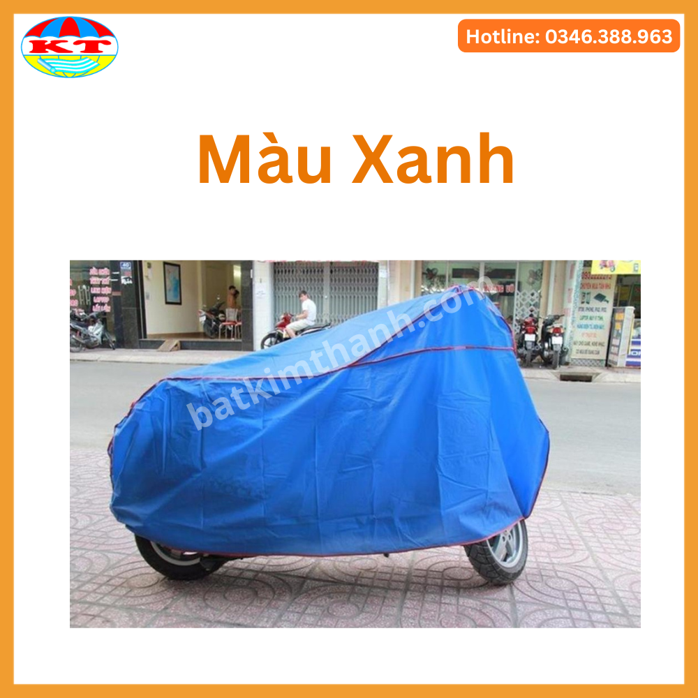 Áo Phủ Xe  Máy Vải Dày Cao Cấp