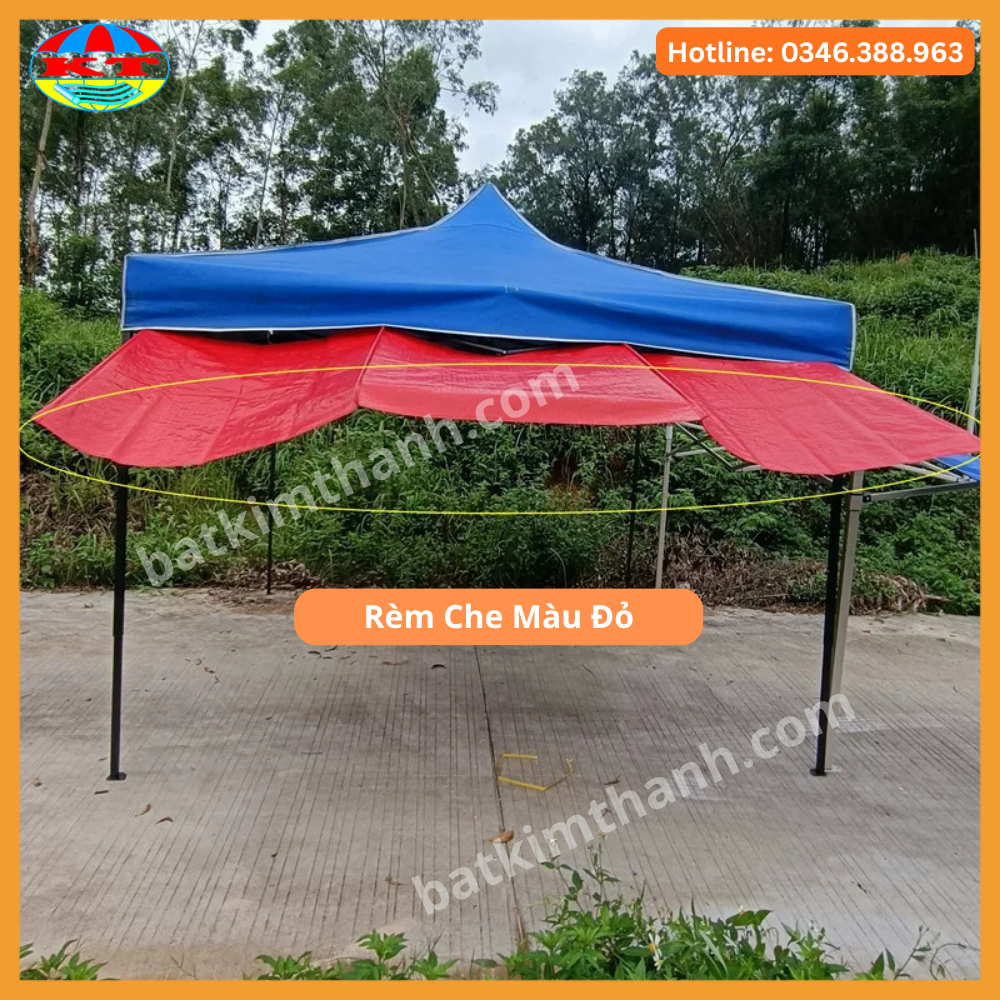 Bạt Che Nắng Nối Thêm Nhà Bạt Gấp Gọn – Đủ Size 2m 3m 4.5m 6m