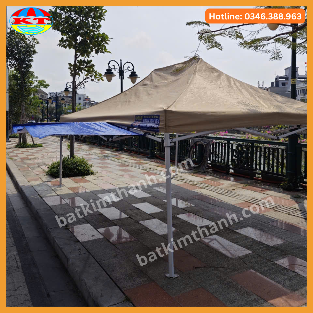 Bạt Che Nắng Nối Thêm Nhà Bạt Gấp Gọn – Đủ Size 2m 3m 4.5m 6m