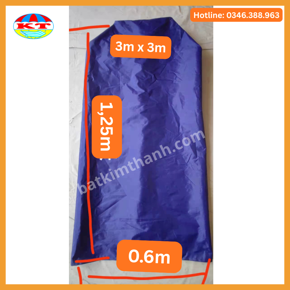 Túi Chụp Khung Nhà Bạt Gấp Gọn