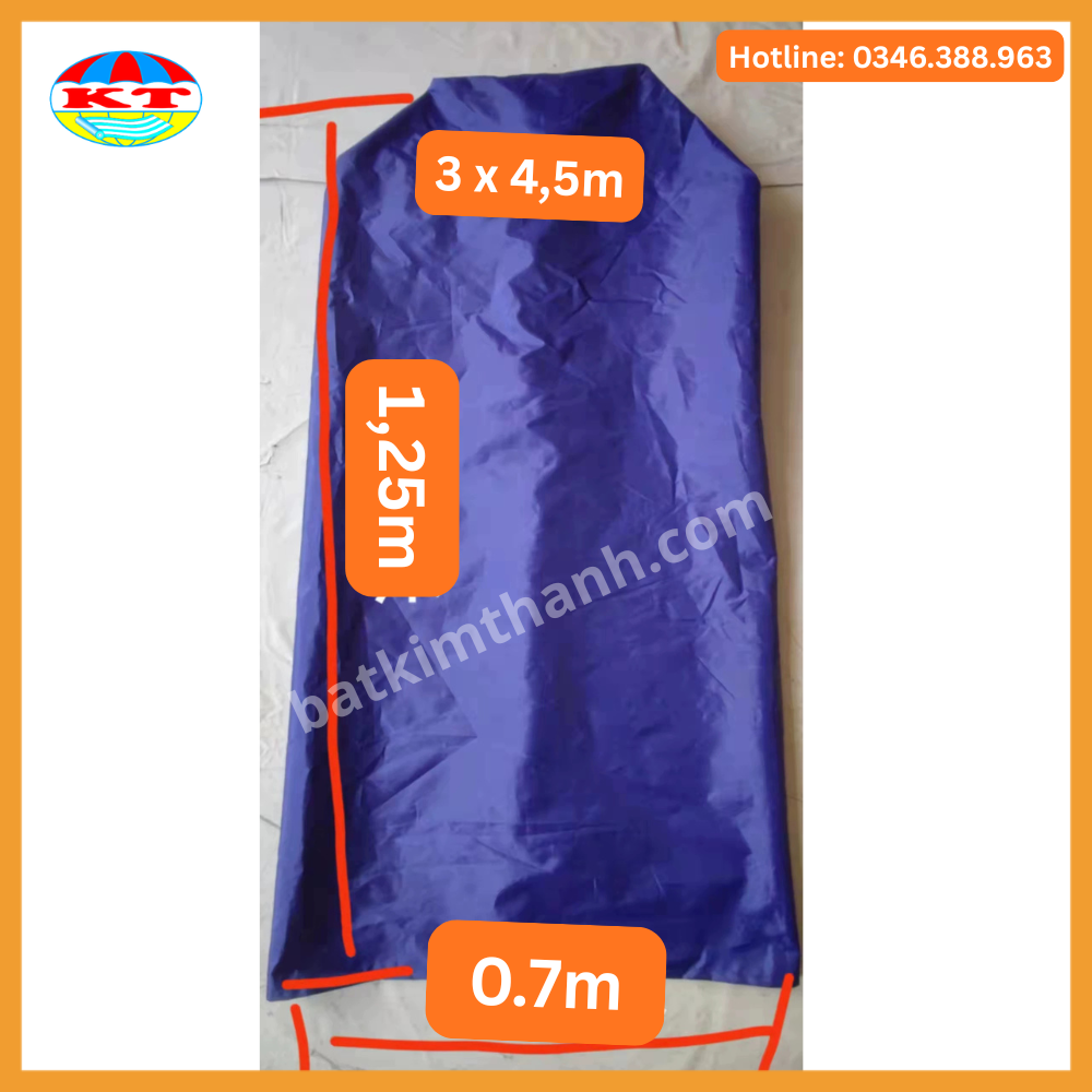 Túi Chụp Khung Nhà Bạt Gấp Gọn