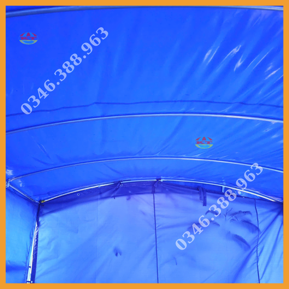 Nhà Mái Vòm Kích Thước 3M x 6M (Có Rèm Che Xung Quanh)