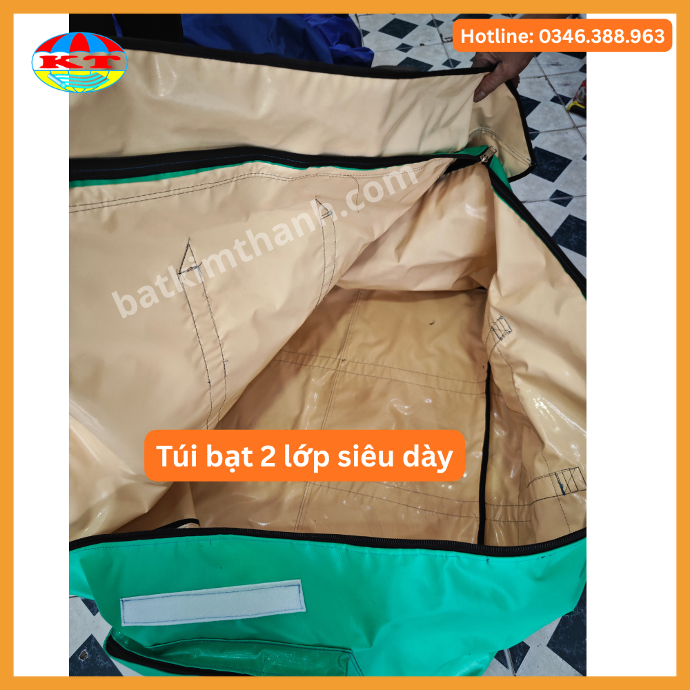 Túi Bạt Dày Đựng Hàng Theo Yêu Cầu
