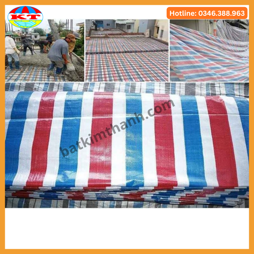 Bạt Kẻ Xây Dựng 3 Sọc
