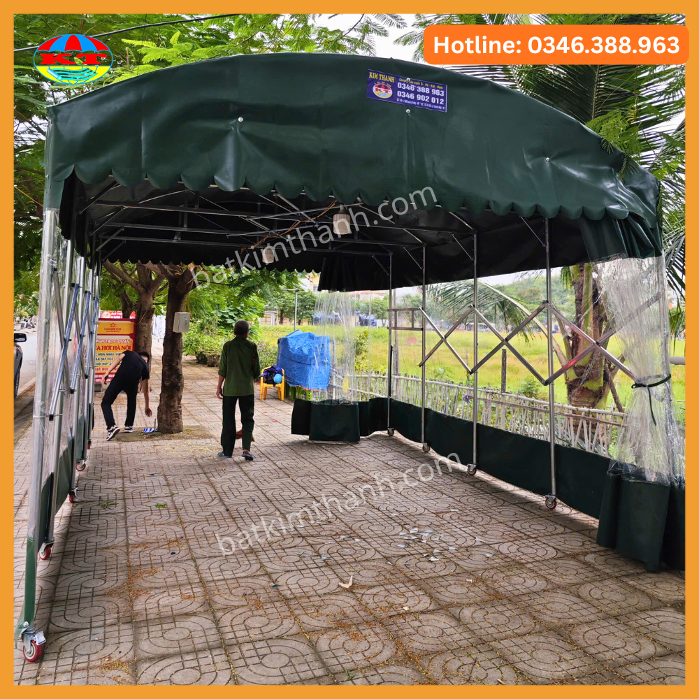 Nhà Bạt Dẫn Lối 4M x 8M ( Thi Công)