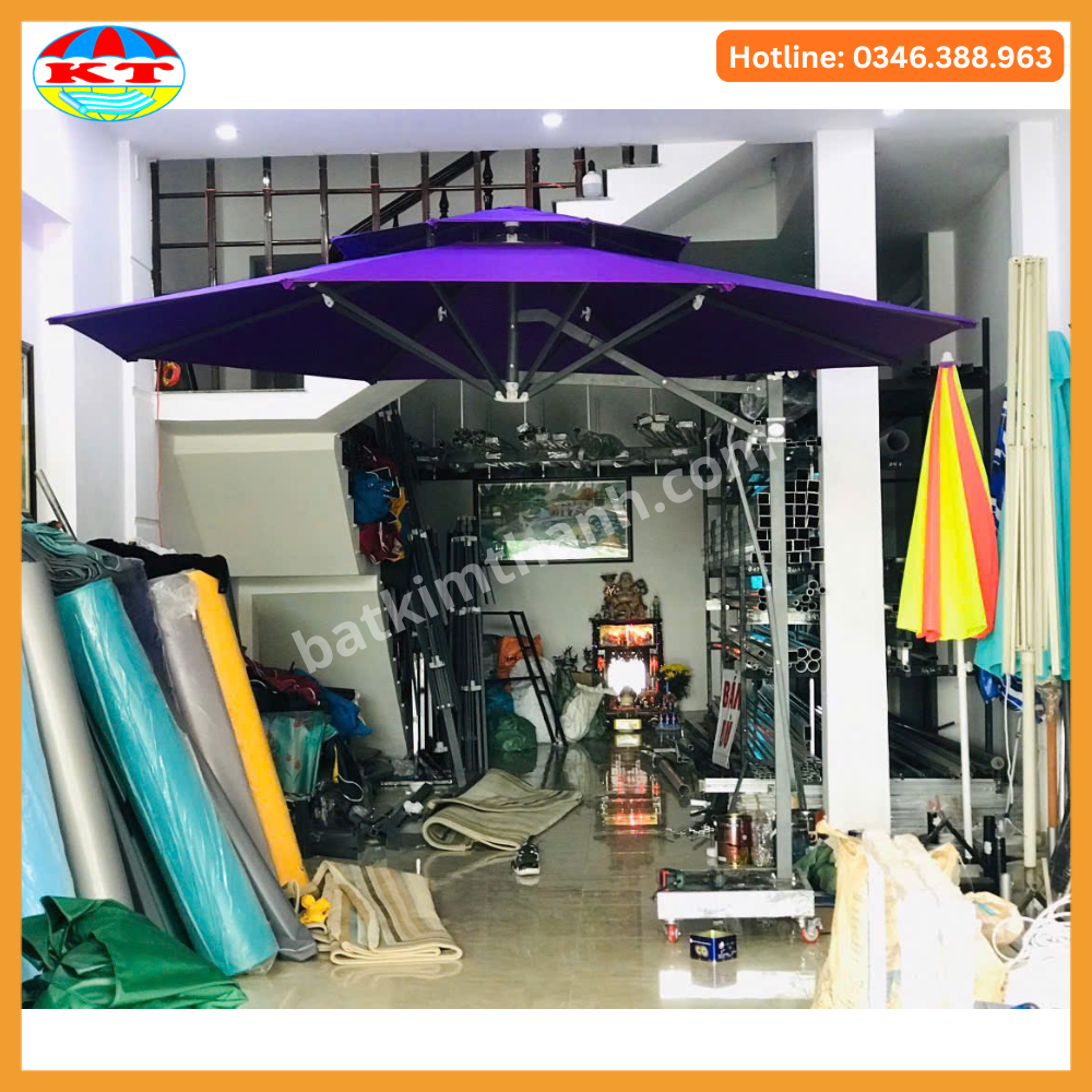 Ô Lệch Tâm Tròn 2 Tầng Hợp Kim Nhôm (Gia Công)