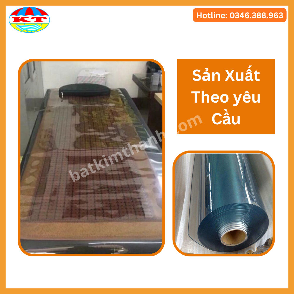 Màng Nhựa PVC Trong Suốt Dạng Cuộn