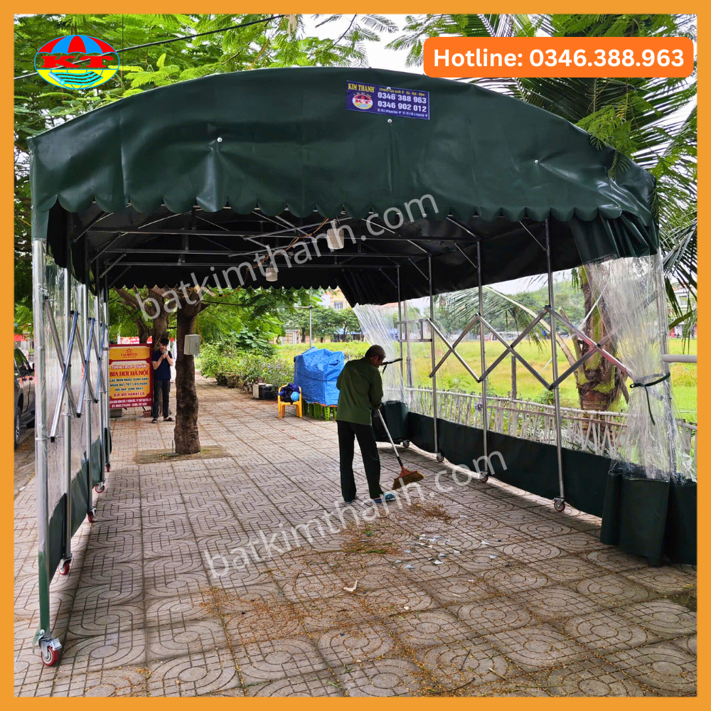Nhà Bạt Dẫn Lối 4M x 8M ( Thi Công)